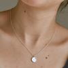IRIS The Initials Маленькое ожерелье с инициалами для запечатывания_Серебро