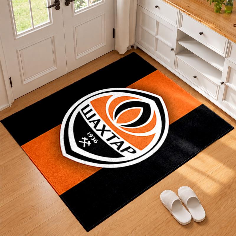 FC Shakhtar Donetsk Carpet Door Mat for Living Room or Bedroom Protective Mat Under Chair Office Decoration Christmas Gift Birthday Present