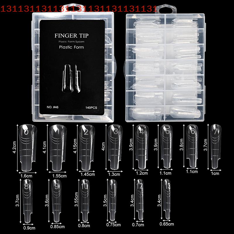 Eagle's Talon 70/140/150 шт. Короткие изогнутые типсы для наращивания ногтей стилет, прозрачные, мягкие, искусственные ногти для самостоятельного маникюра в салоне