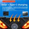 Dynamic Display Solar LED Devil Eyes Car Lights Solar Powered Car Warning Light  Windshield