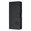 For Samsung Galaxy A07 / Galaxy A07S / Galaxy A08 Case Leather flap with cat pattern, pleasant to the touch Card holder function
