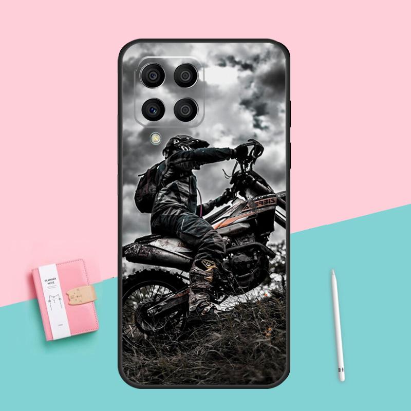 Fashion Motorcycle Man For Samsung Galaxy M32 M52 M31 M16 M11 M21 M13 M33 M35 M53 M55 M15 M14 M34 M54 M12 M06 Case