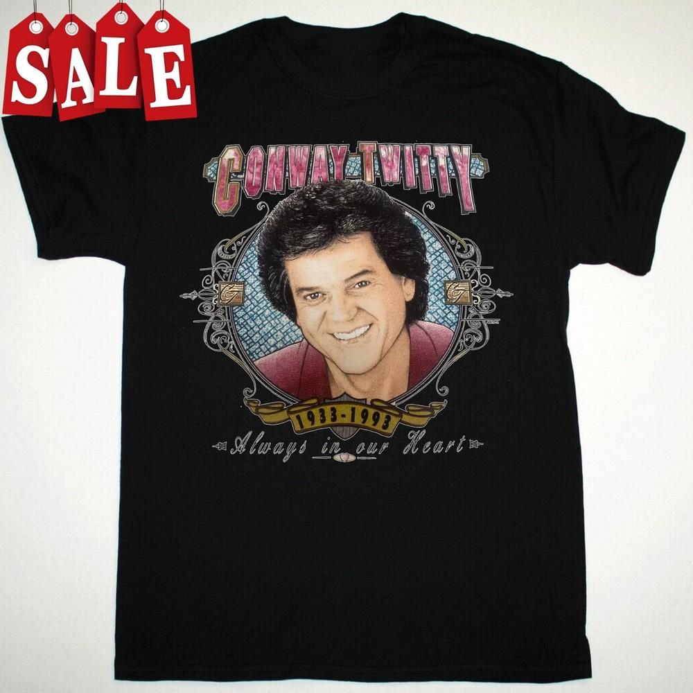 Retro Conway Twitty Short Sleeve Unisex All Size shirt F062 Unisex T-Shirt