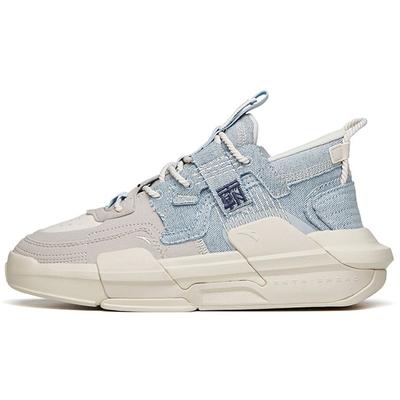 Badass 3.0 противоскользящие прочные низкие кроссовки для скейтбординга мужские серо-синие 112218084-7