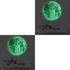1/2/3pcs 3D Luminous Moon Wall Sticker Glow In The Dark Fluorescent Sticker PVC Home Kids Room Decals Wall Decor Wallpaper
