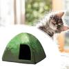 Кошачий домик для кошек на открытом воздухе, собачья палатка-гнездо, будка, дом, приют для бездомных