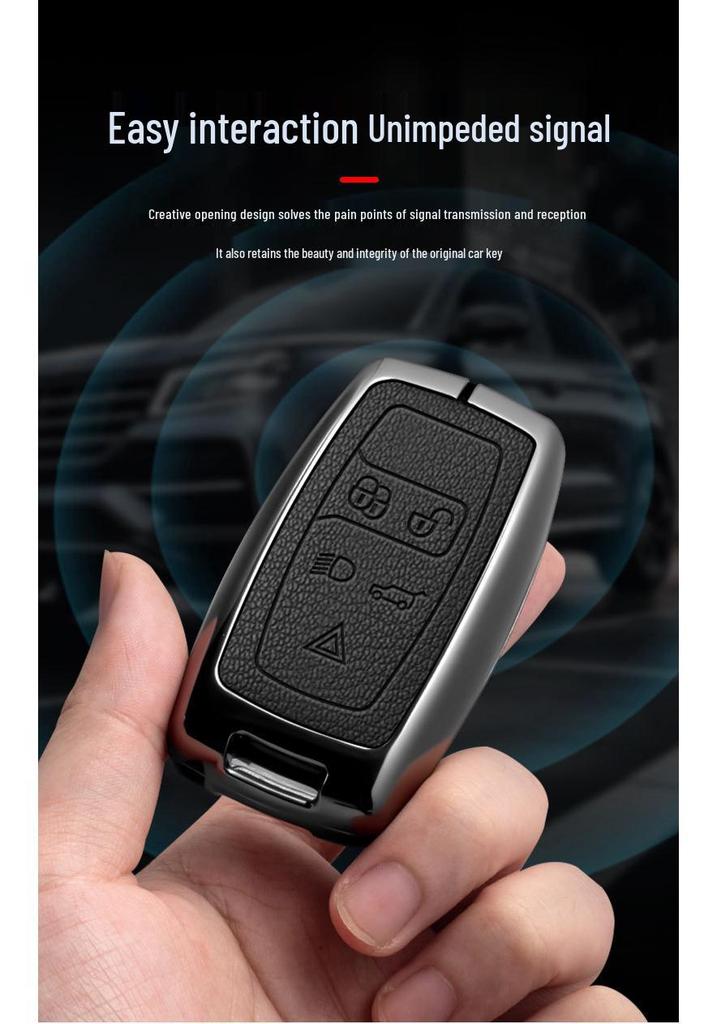 Чехол для ключа Land Rover Jaguar Range Rover Sport для Velar, Evoque, Discovery 5 и Defender - Аксессуар для мужской сумки