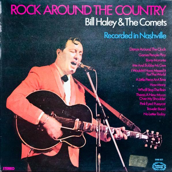 LP Record BILL HALEY & HIS COMETS - Rock Around The Country SHM837 Hallmark Record 1974 UK Rock Used