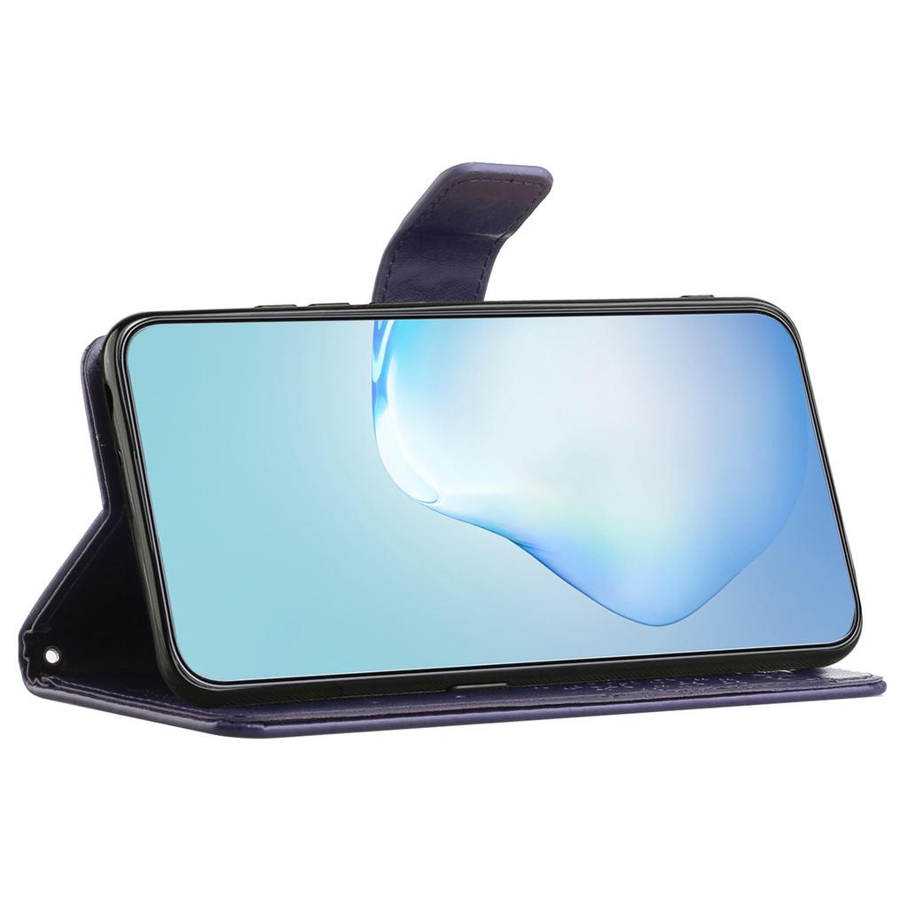 Чехол для Samsung Galaxy A16 5G/A16 4G из ПУ кожи с тиснением «Сова на дереве», кошелек, чехол для телефона