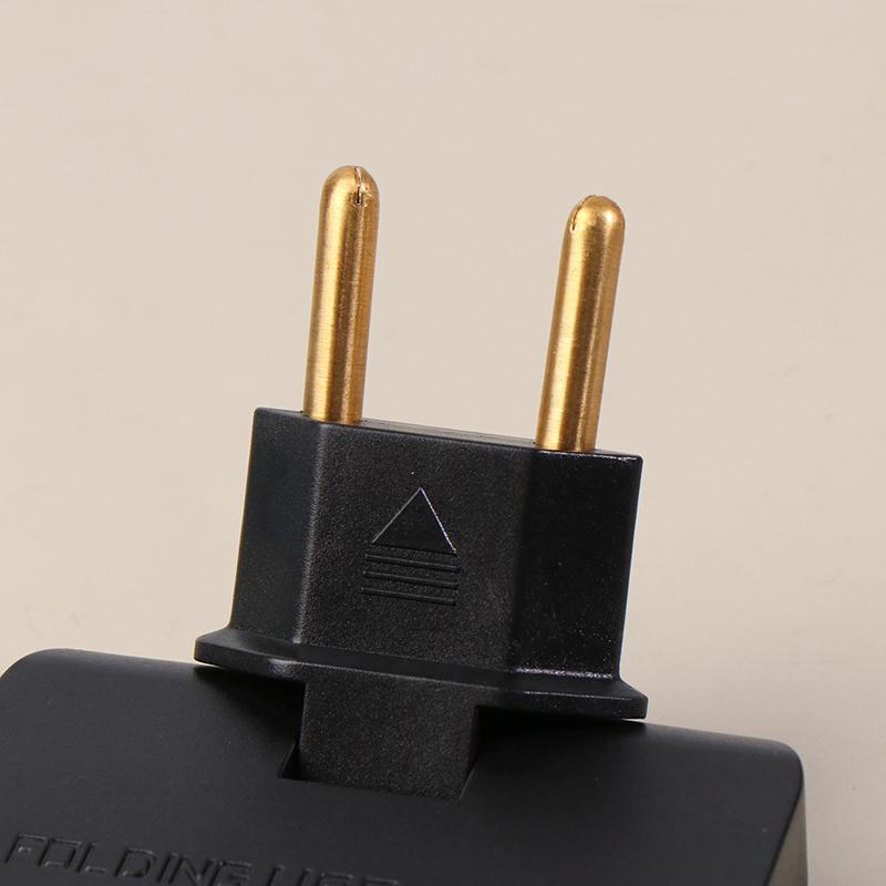 Вращающаяся на 180 градусов розетка 3-в-1 EU Plug Converter Удлинитель для путешествий EU Multi-Plug Тонкий беспроводной адаптер для розеток Розетки