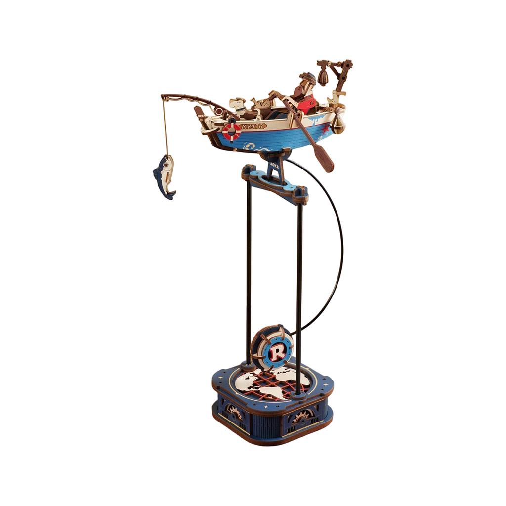 3D Wooden Puzzle, Airplane Swing Model, 3D Puzzle Model Building Kit, Birthday Christmas Creative Gift For Adults & Teens