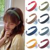 High Quality Ladies Korean Fashion Hairband Hair Band Wide Headband Headwear Candy Color Hair Accessories Hair Hoop New Girl Women  Accessories