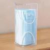 1/3PCS Transparent Mask Storage Box With Cover Dust Mouth And Nose Cover Door Desk Entrance Mask Box