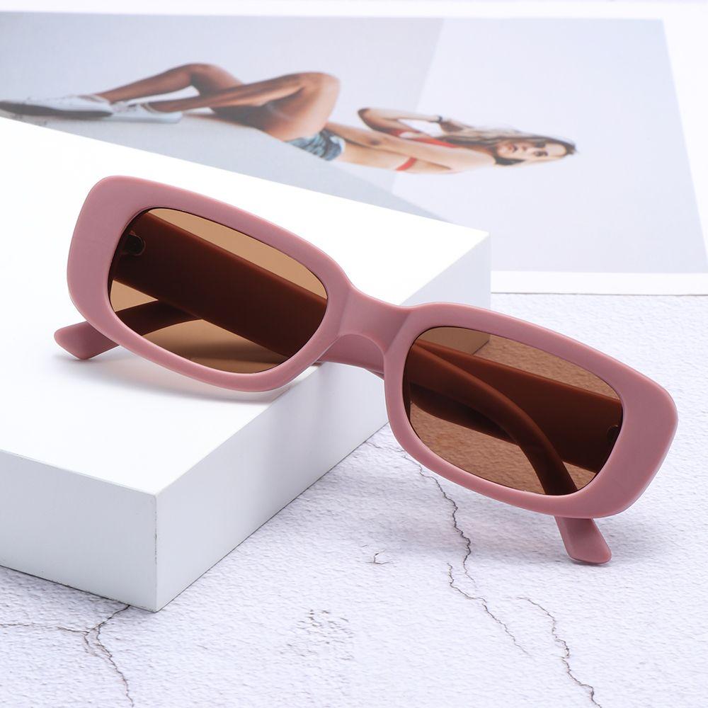 Fashion Small Rectangle Square Frame Eyeglasses Sun Glasses Women Sunglasses Eyewear
