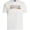 Polo Printed Pattern Crew Neck Short Sleeve T-Shirt Men T-Shirts White 710959029-001