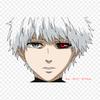 No Background Kaneki Ken Kaneki Anime Iron On Patches For Clothing Applique Stickers On Clothes Heat-Sensitive Custom Patch