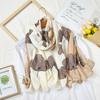 Autumn New Cotton Linen Scarf Female Ins Wind French Retro Belt Long Scarf Decorative Thin Shawl