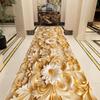 Современное 3D Украшение Ковровое покрытие для коридора Роскошный Цветочный Длинный Ковер для прихожей Домашний Холл Проход Ковровая дорожка Декор комнаты Прикроватный коврик для пола