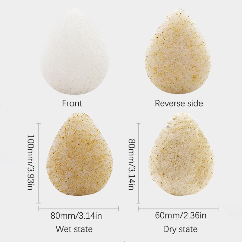 Макияж Konjac Sponge Exfoliator Cleanse Konjac Sponge Natural Konjac Konnyak Puff Face Wash Cleaning Sponge