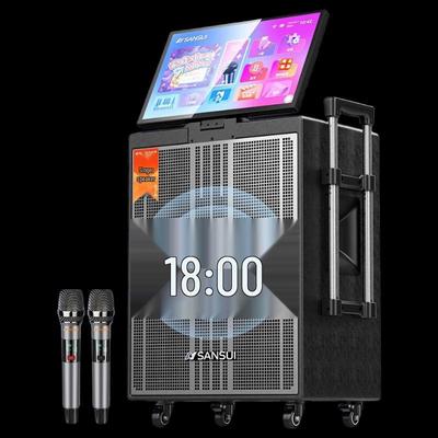 Портативная караоке-акустическая система SANSUI Q188 Pro с китайской вилкой (адаптер в комплекте)