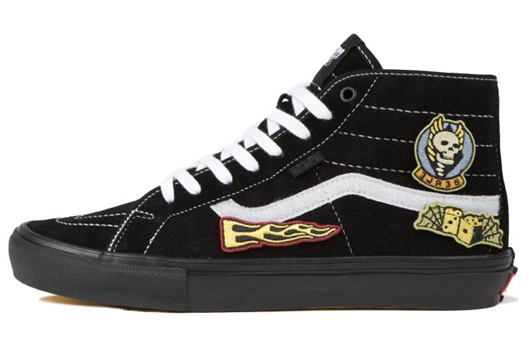 Sk8 Элайджа Берле x Sk8 Скейт Vans-Hi Decon 'Черный' VN0A5KYBBKA