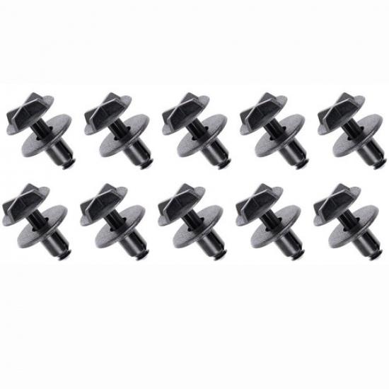 10Pcs Battery Cover & Cowl Side Panel Retainer Clips For Land Rover Discovery