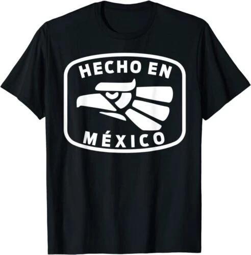 Hecho En Mexico Mexican T-Shirt Novelty Funny Tee Black QUICK SHIPPING