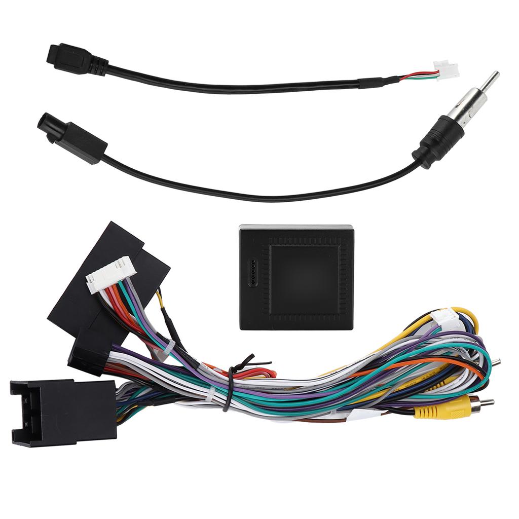3PCS Car Audio Wiring Harness Adapter with Canbus Box Replacement for Ford FocusEscape