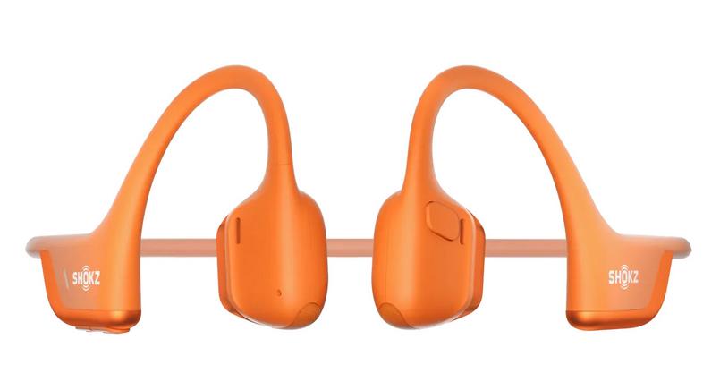 Shokz OpenRun Pro 2 Mini Bone Conduction Wireless Headphones, Orange