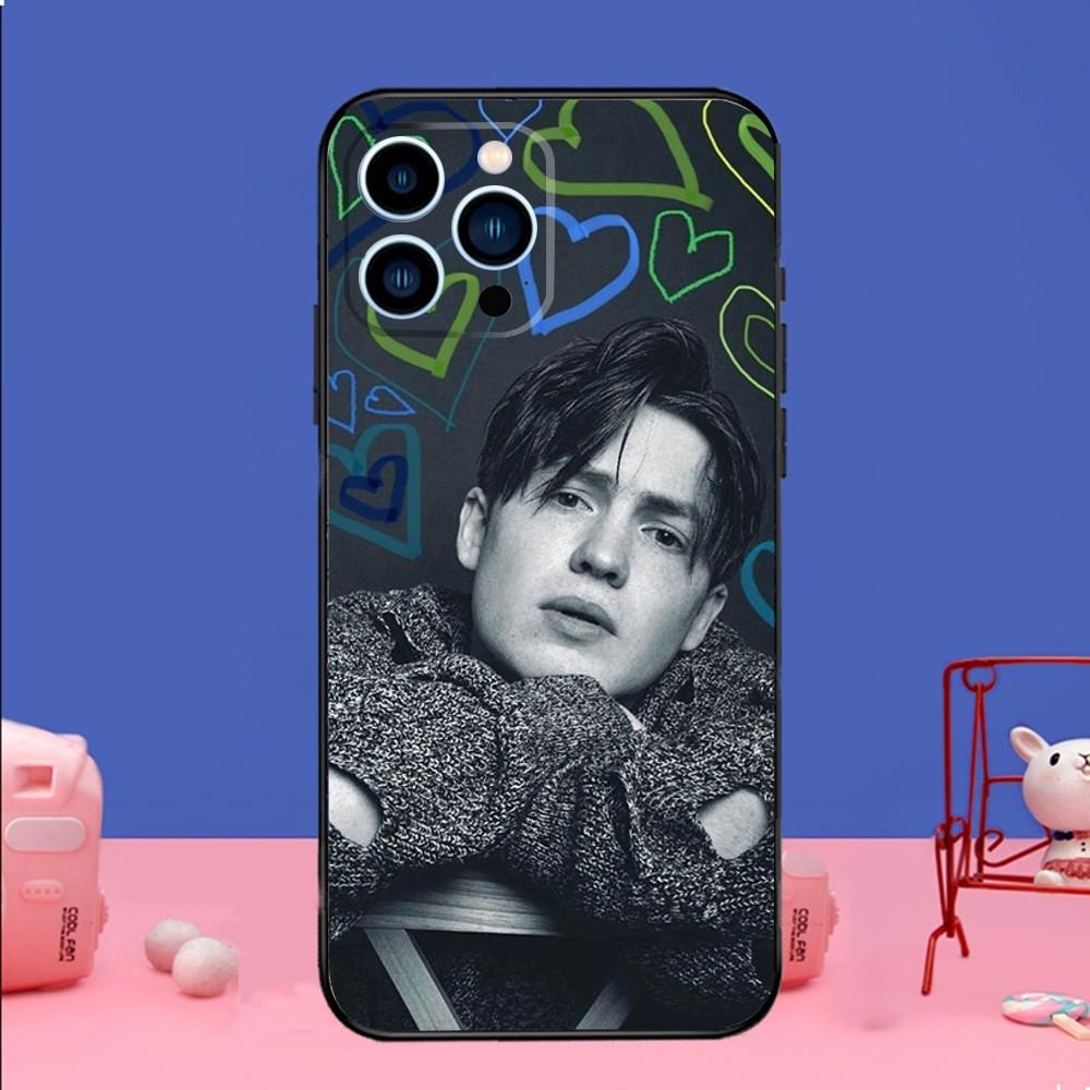 Actor Kit C-Connor Phone Case For iPhone 14,13,12 Mini 11 Pro XR,X,XS,MAX 6S,7,8 Plus Silicone Cover Soft black