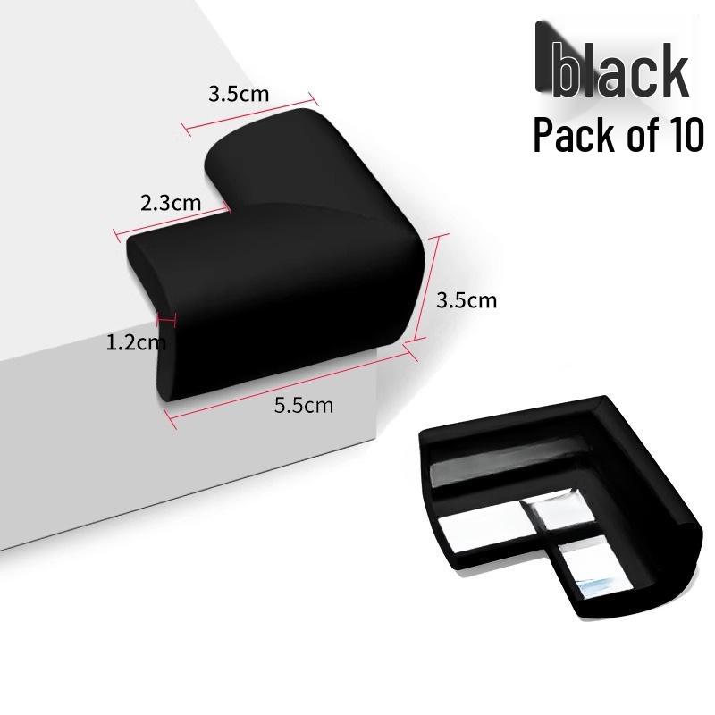 Силиконовые Угловые Защиты для Стола - Противоударный, Мягкий Набор Безопасности для Мебели.
