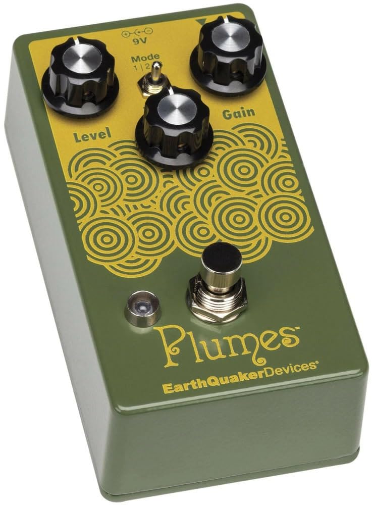 Earth Quaker Devices Гитарный эффект Plumes Овердрайв