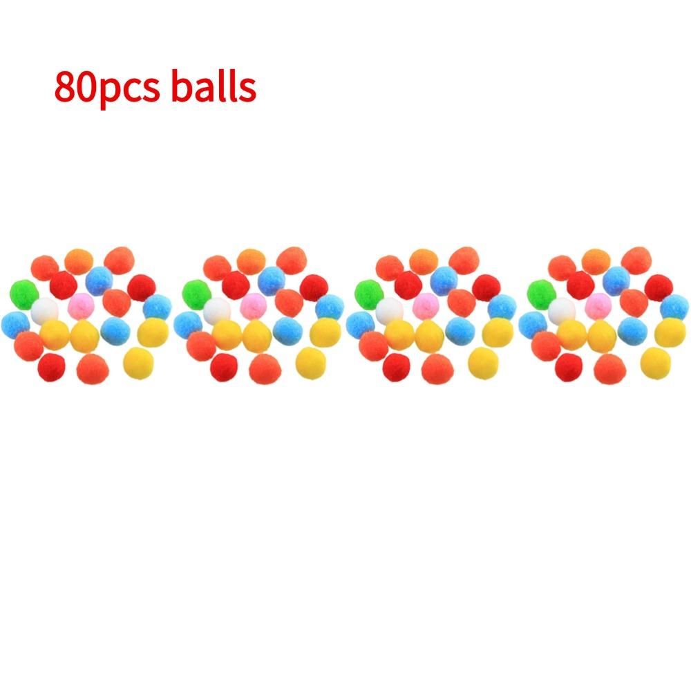 Cat Toy Gun Plush Ball Launcher for Indoor Cats Interactive Shooting Gun Quiet High Bounce Ball To Tease The Cat Pet Supplies