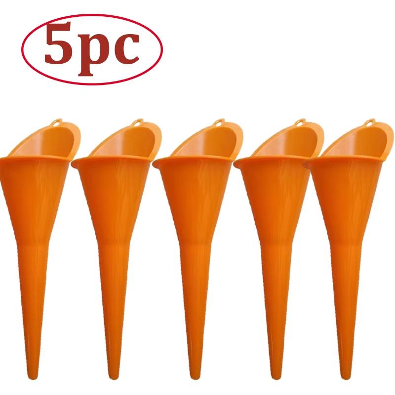 1/3/5 шт., удлиненная воронка для заправки автомобиля, длинный стержень, воронки для автомобильного масла, защита от брызг, инструмент для ремонта заправки бензином, маслом, топливом для мотоциклов
