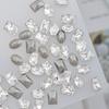 5 шт. прозрачные хрустальные бриллиантовые роскошные овальные квадратные стразы для дизайна ногтей драгоценные камни сверкающее стекло супер флэш-камни для ногтей подвески