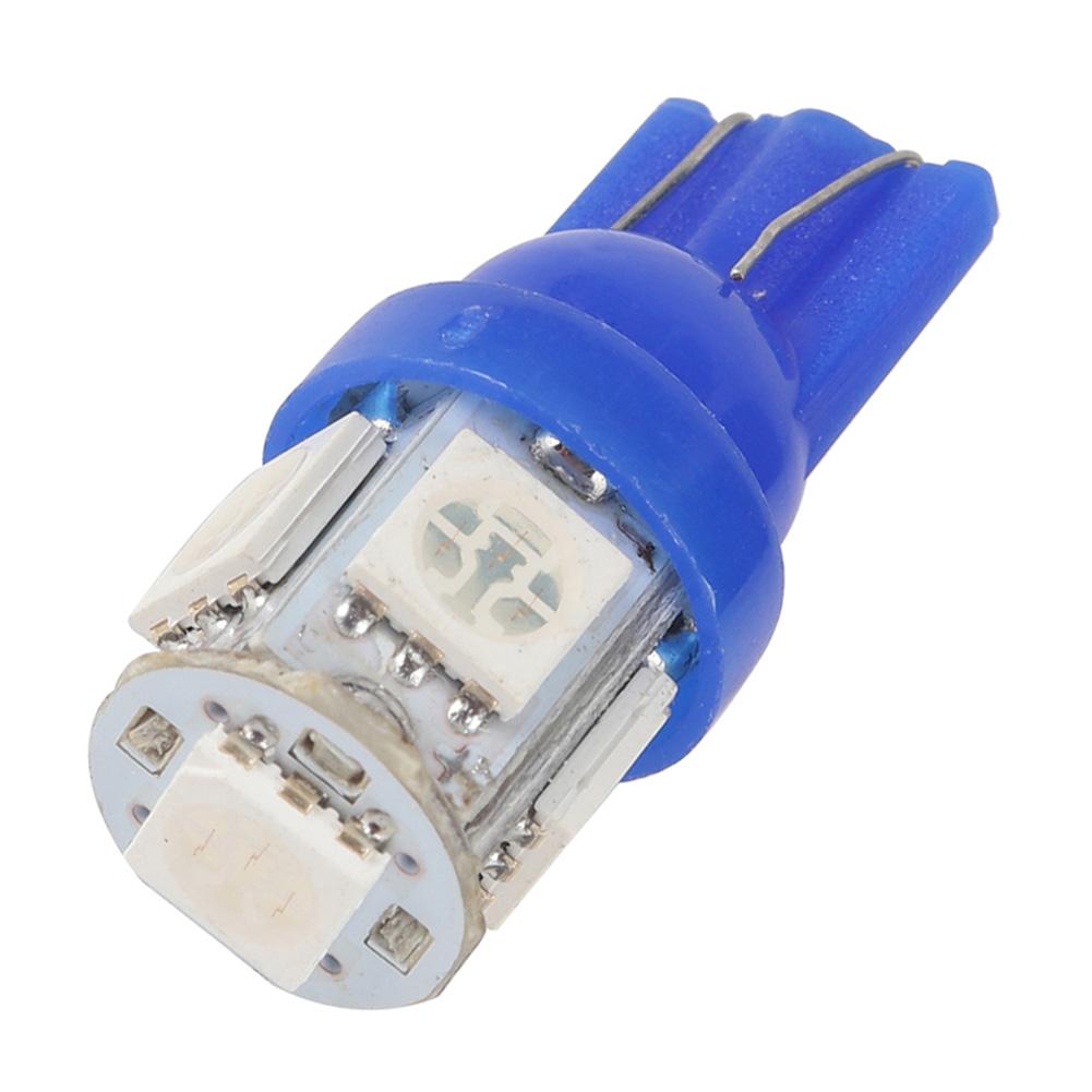 20Pcs T5 T10 LED Bulb Car Instrument Cluster Light Wedge Auto Instrument Lamp Auto Gauge Cluster Indicator Warning Lamp