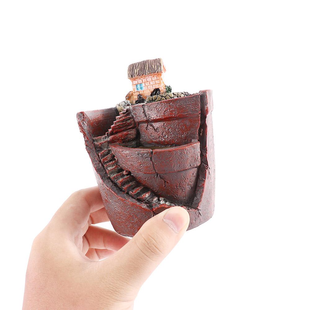 Bathromm Home Decor Flower Pots Green Plants Sky Garden Planter Bonsai Pot Succulent Flower Basket