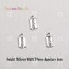 DIY Jewelry Accessories: Antique Silver Light Bulb, Syringe, Medicine Box Pendants, Earring Chains, Necklace & Keychain Y2K