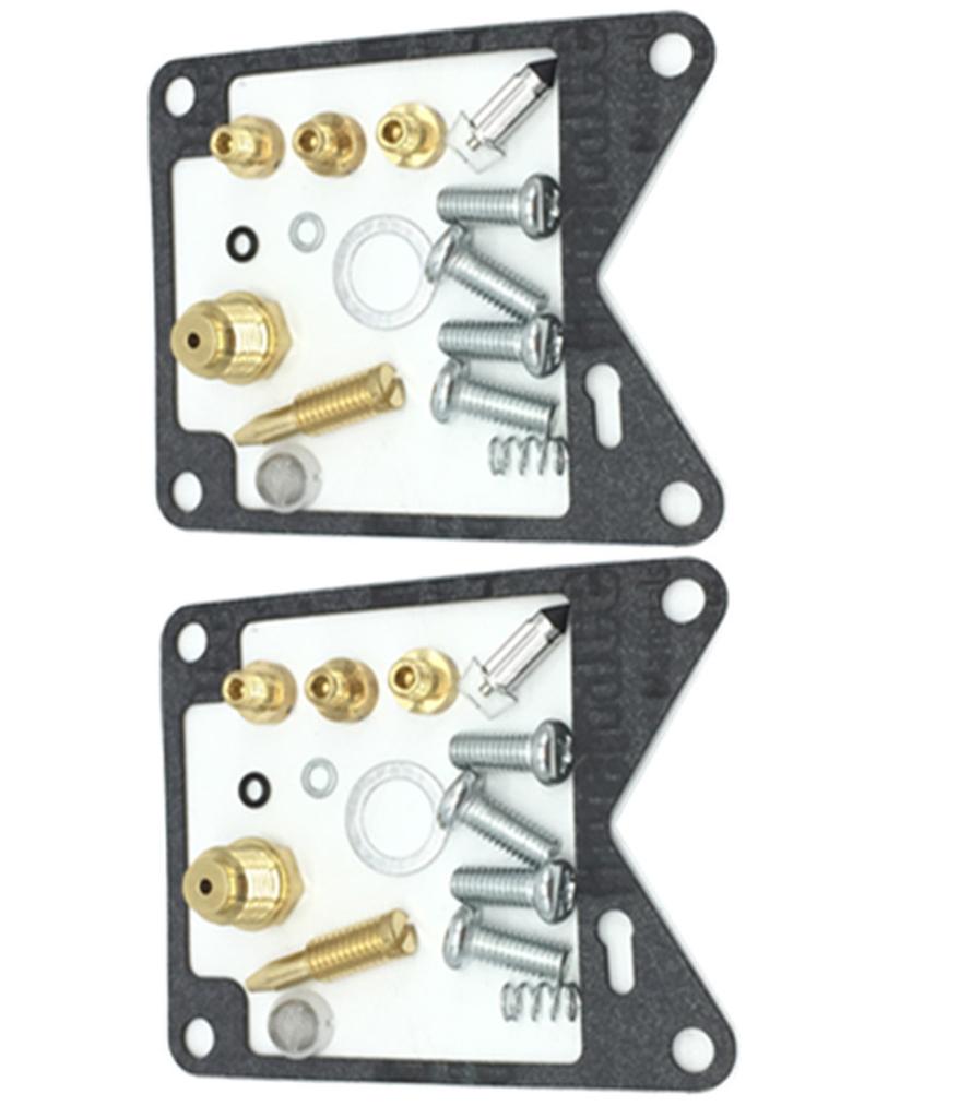 2 Sets Carburetor Repair Kit Carb Rebuild for Yamaha XV920 Virago 920 1981-1983