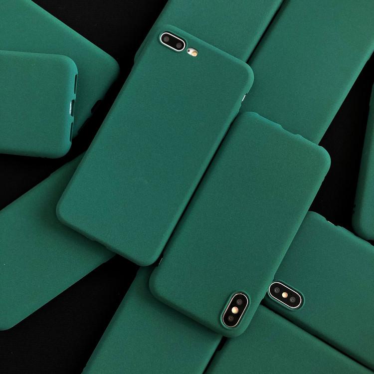 Sandstone Matte Silicone Shockproof Case for TECNO SPARK Slim Go 1S/3 2022-2024 40 Pro+ 40C 30 Pro 30C 20 10 9T 8P 8 7T 6 Air Anti-Fingerprint Cover