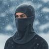Флисовая Балаклава Велосипедная Шапка Термомаска на Всё Лицо Зимняя Маска Горнолыжный Ветрозащитный Колпак Мужская