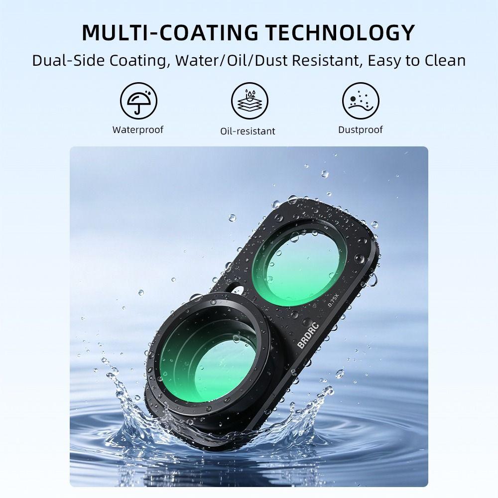 FOV to 115° Wide-angle Lens for Insta360 Luna Ultra Gimbal Camera Accessories