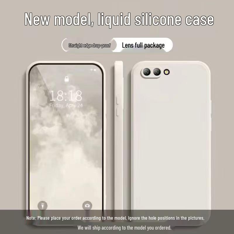 Чехол для Huawei Nova 2s: Жидкий кубик Рубика однотонный, полное покрытие, защита от падений, мягкий край