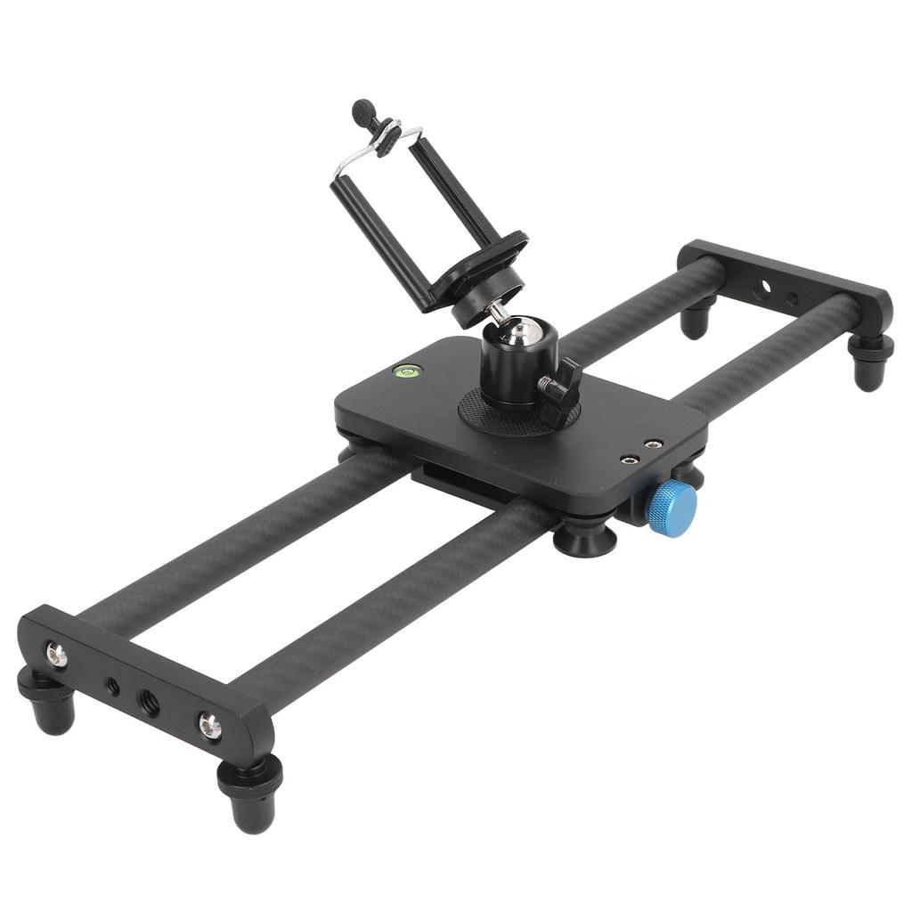 16in 40cm Camera Slider Rail Carbon Fiber Dolly Track Slider for DSLR Camera Camcorder Phone Max