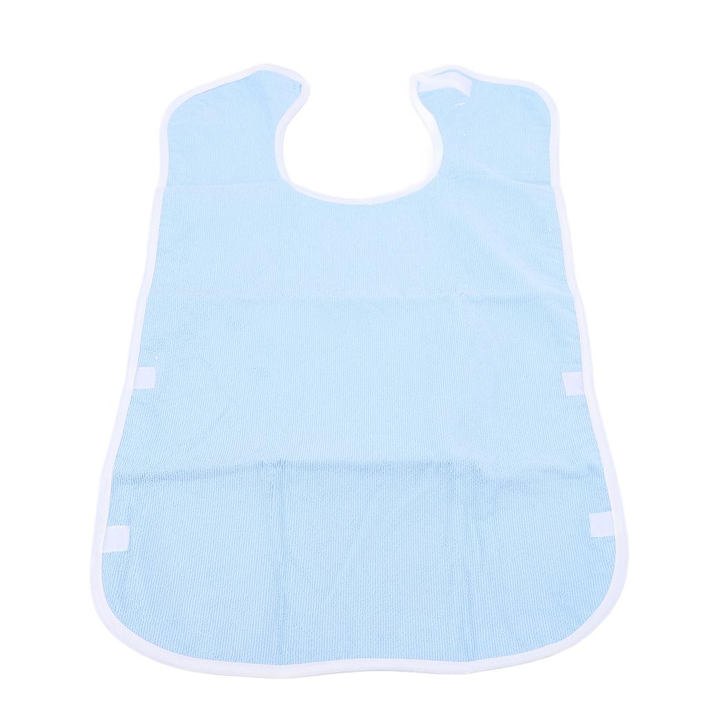 Унисекс взрослые нагрудники для пожилых женщин и мужчин водонепроницаемые мягкие регулируемые застежки-липучки для еды