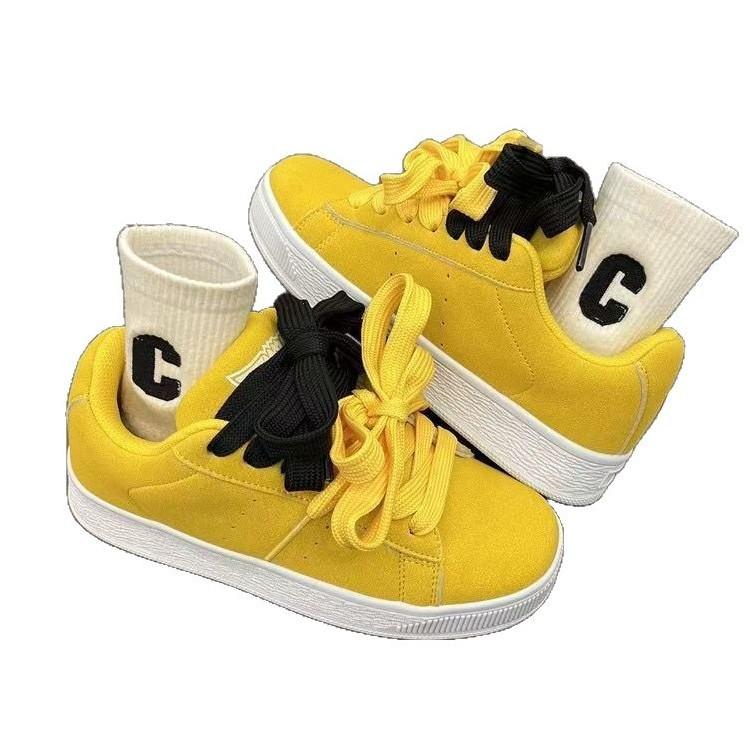 2025 Spring New Women's Shoes Soft Soles Do Not Tire Feet Bread Shoes Chic Men's and Women's Couples Versatile Athleisure Shoes