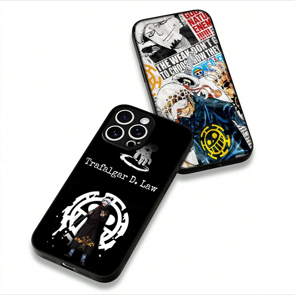 for Motorola Moto G54 G05 G24 G55 G75 G85 G15 G57 G86 Power Edge 50 30 Fusion neo Pro Case Trafalgar Water Law ONE PIECE Luffy