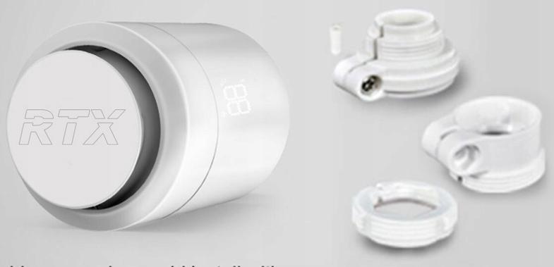 3x RTX Thermostat Head + ZigBee LAN Gateway TUYA SET3