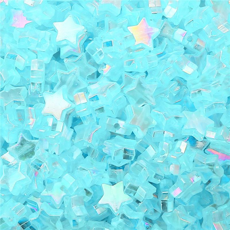 Прозрачные бусины AB Star & Heart ручной работы: Аксессуары для DIY