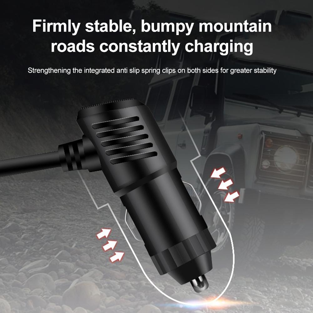 4 In 1 USB Charger 120W Car Cigarette Lighter Splitter 12V 24V Fast Charger Plug Phone Power Adapter USB+QC3.0+PD3.1A